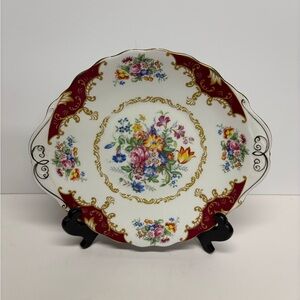 Vintage Royal Albert Canterbury Floral Dessert Plate Bone China 1950’s